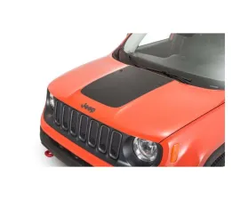 Quadratec Premium Vinyl Hood Blackout Decal Jeep Renegade BU 2015-2020